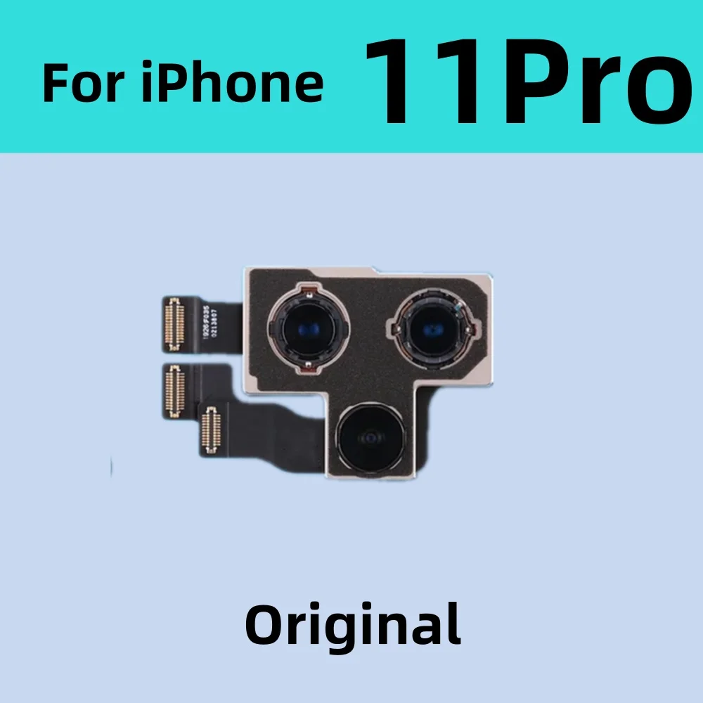 Back Camera Rear Main Lens Flex Cable Camera For iPhone 13  12pro Max 11 X XS XR 7 8 Back Real Camera