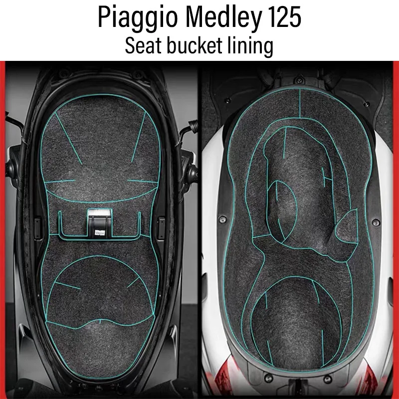 

Подходит для багажника Piaggio Medley 125 Medley125, подкладка для багажника, внутренняя задняя подкладка для заднего сиденья, внутренняя подкладка для сумки