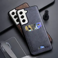 Card Slot Bag Holder Case For Samsung Galaxy  S25 S24 S23 S22 S21 S20 S10 Ultra FE Lite Plus S10E 5G funda Leather Luxury case