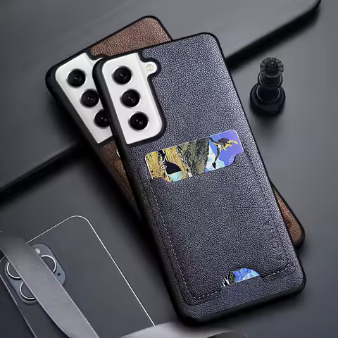 Card Slot Bag Holder Case For Samsung Galaxy S25 S24 S23 S22 S21 S20 S10 Ultra FE Lite Plus S10E 5G funda Leather Luxury case