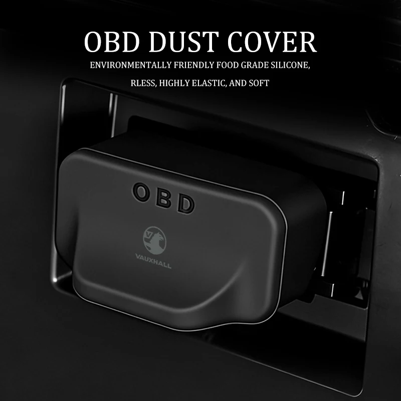 OBD Cover Lock Waterproof Lid OBD Silicone Protective Sleeve For Vauxhall VXR Astra Mokka Tigra Corsa Grandland D Astra G J H