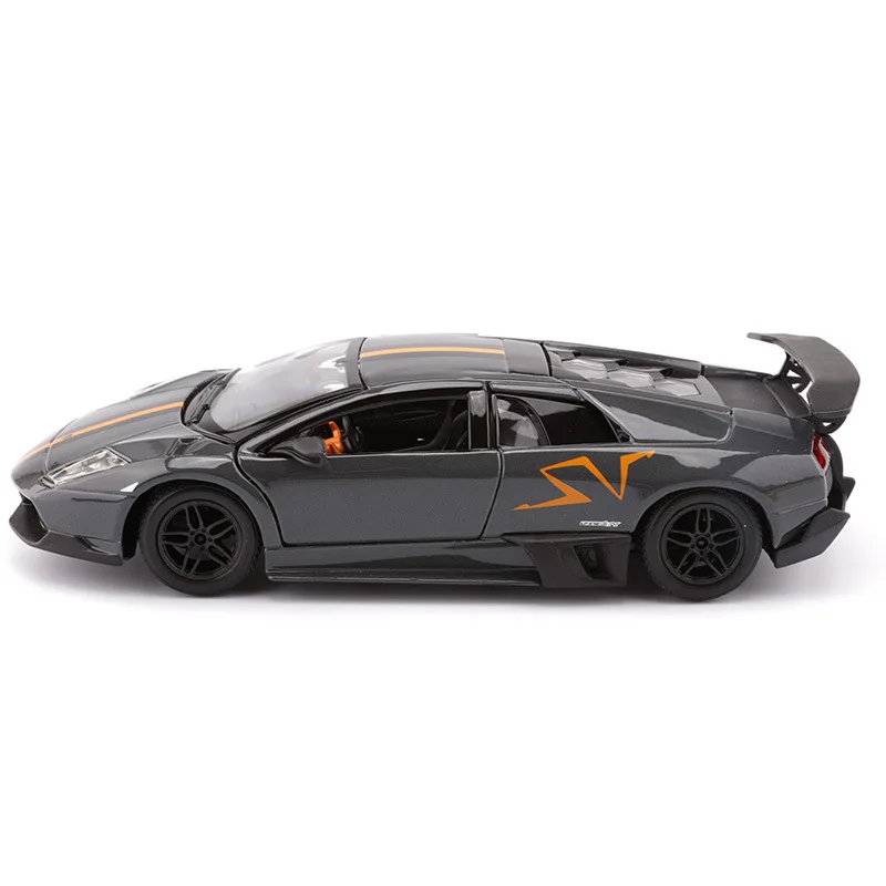 Bburago 1:24 lamborghini LP670-4 sv liga modelo de carro esportivo diecast veículos de brinquedo de metal modelo de carro simulação coleção crianças presentes