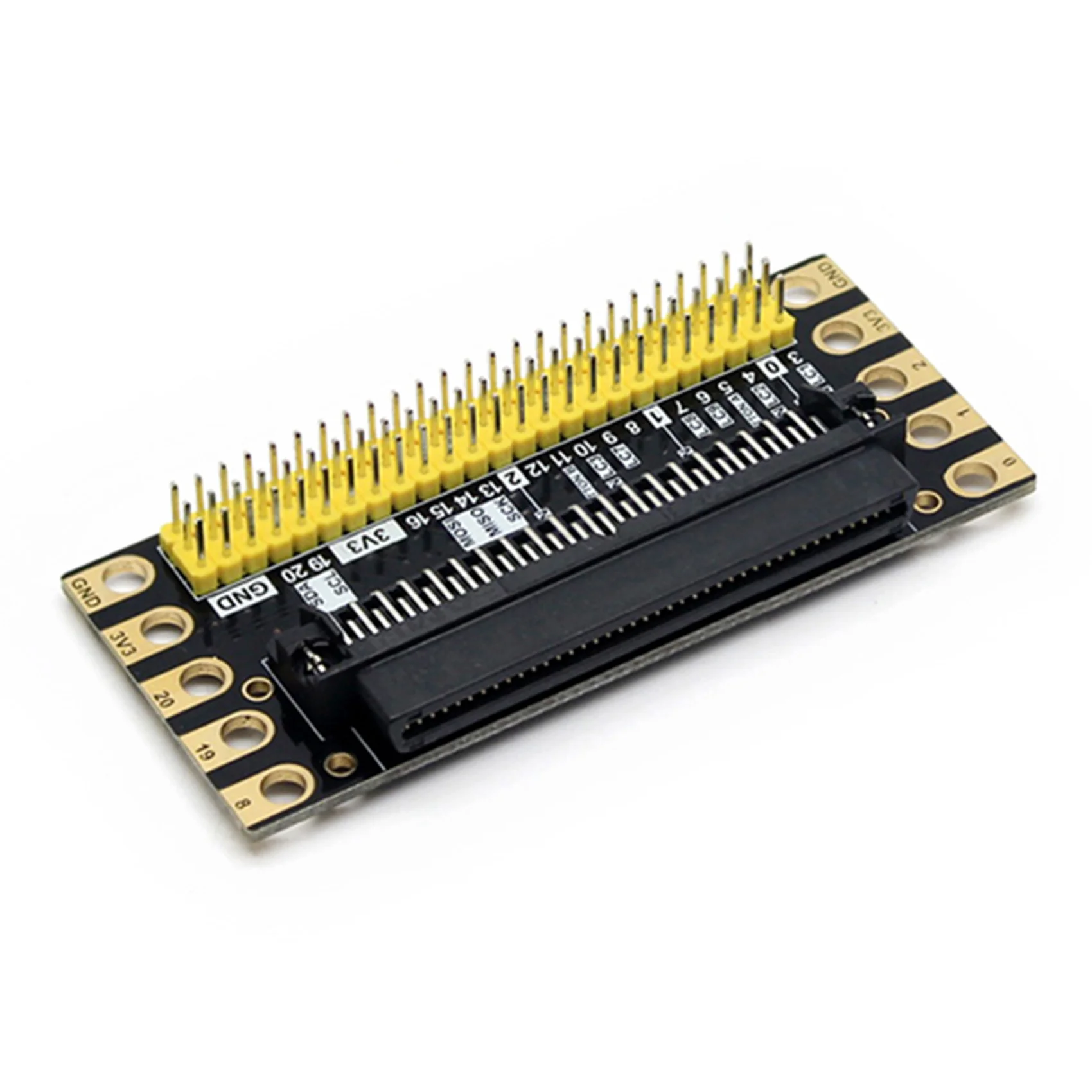 NNR- IO Expansion Board Edge Breakout for BBC MicroBit V1.5 V2 Adapter Board I/O Expansion Breakout Module