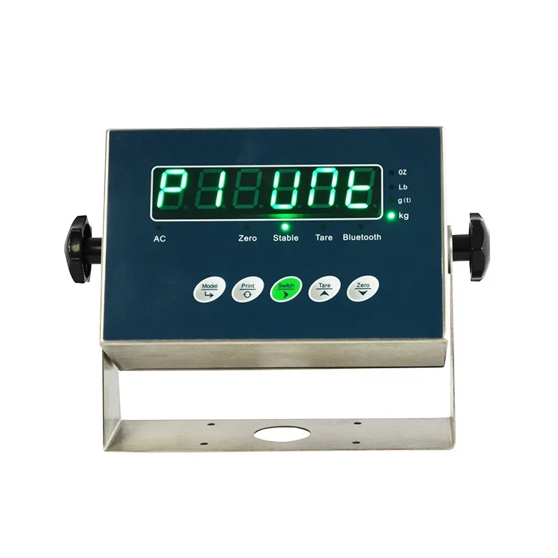 B19S Stainless Steel Platform Floor Animal Scale LED Weighing Indicator