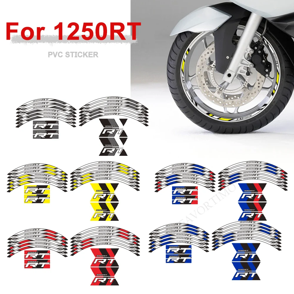 

For BMW R1250RT R 1250 RT Motorcycle Accessories Tank Pad Sticker Trunk Luggage Cases Decal Body Wheels sticker Protector Kit