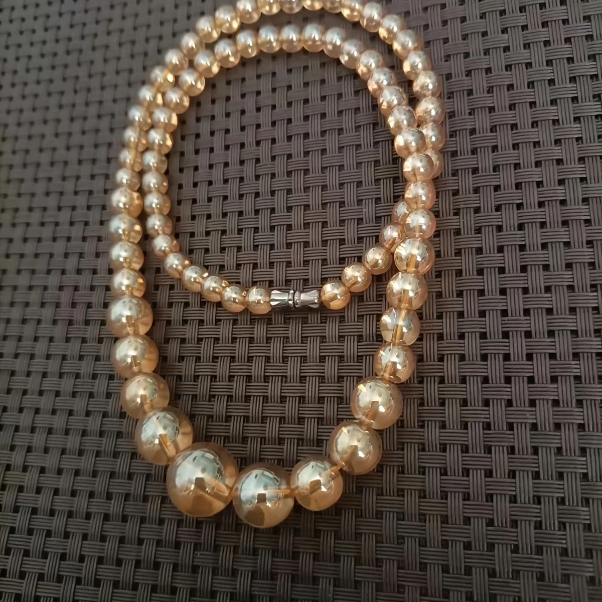 Champagne Color Purple Necklace - Exquisite Mother's Day Gift Birthday Valentine's Day Jewelry for Women Elegant Neckpiece