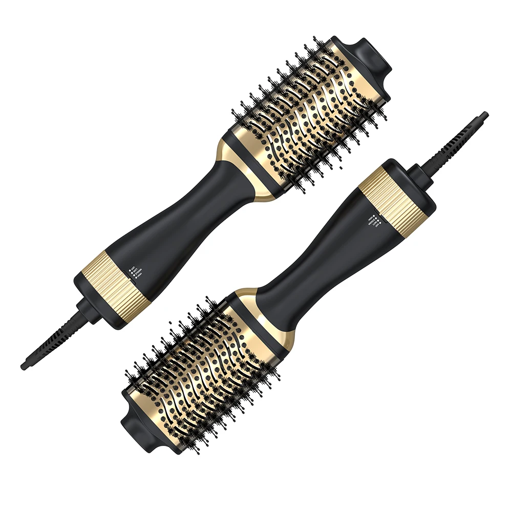 

SMET 1300W Dual-Function Electric Hair Dryer and Brush Easy Styling Nylon Brush for Household Use Hotel Use Battery