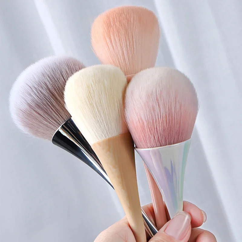Brosse de nettoyage des ongles, 7 styles, pour manucure, beauté, manche Long, Blush, poudre, Gel, accessoires pour ongles, outil