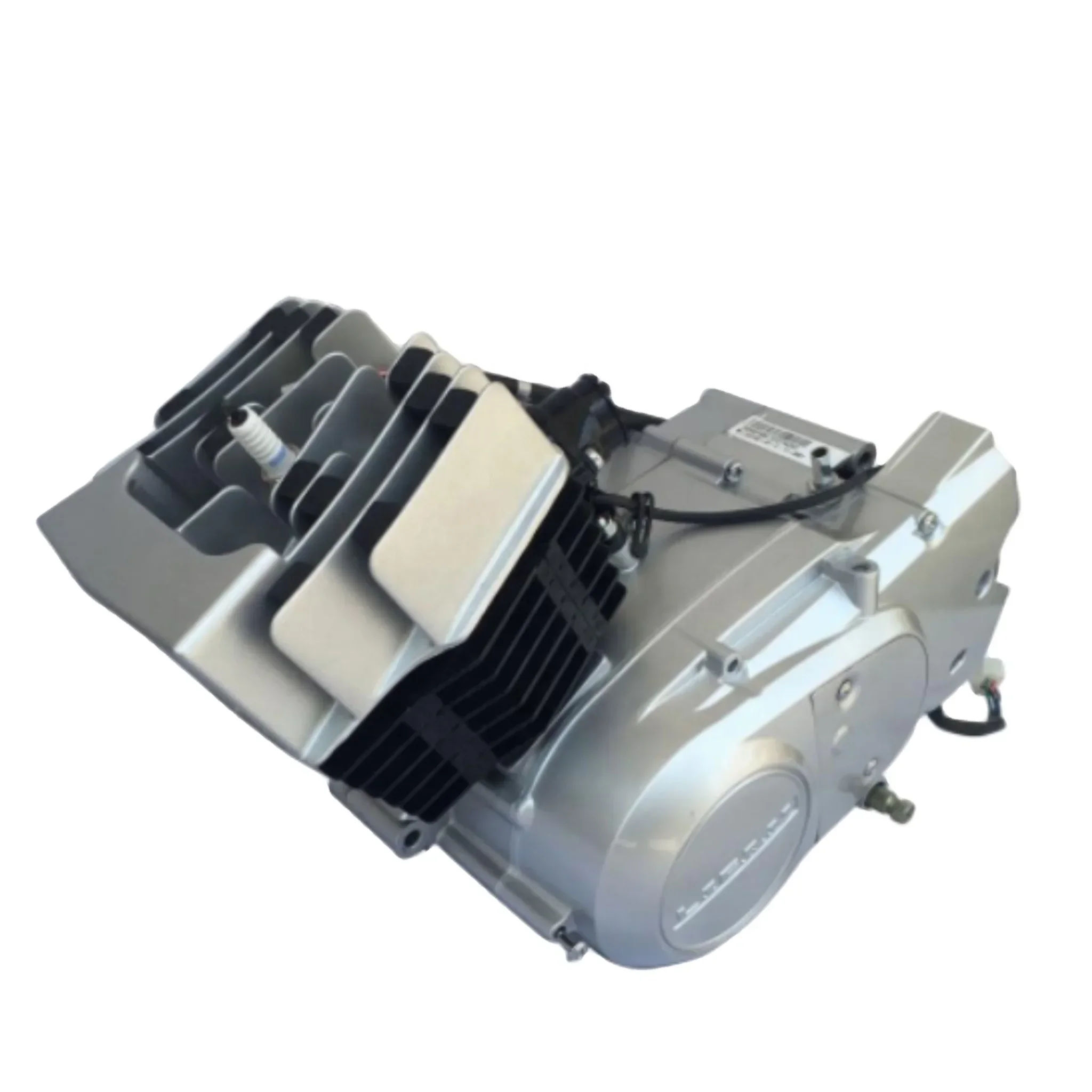 Lifan Complete Engine Assembly for AX100 Motorcycle, 2-Stroke Engine Compatible with Suzuki AX100 Moto Parts