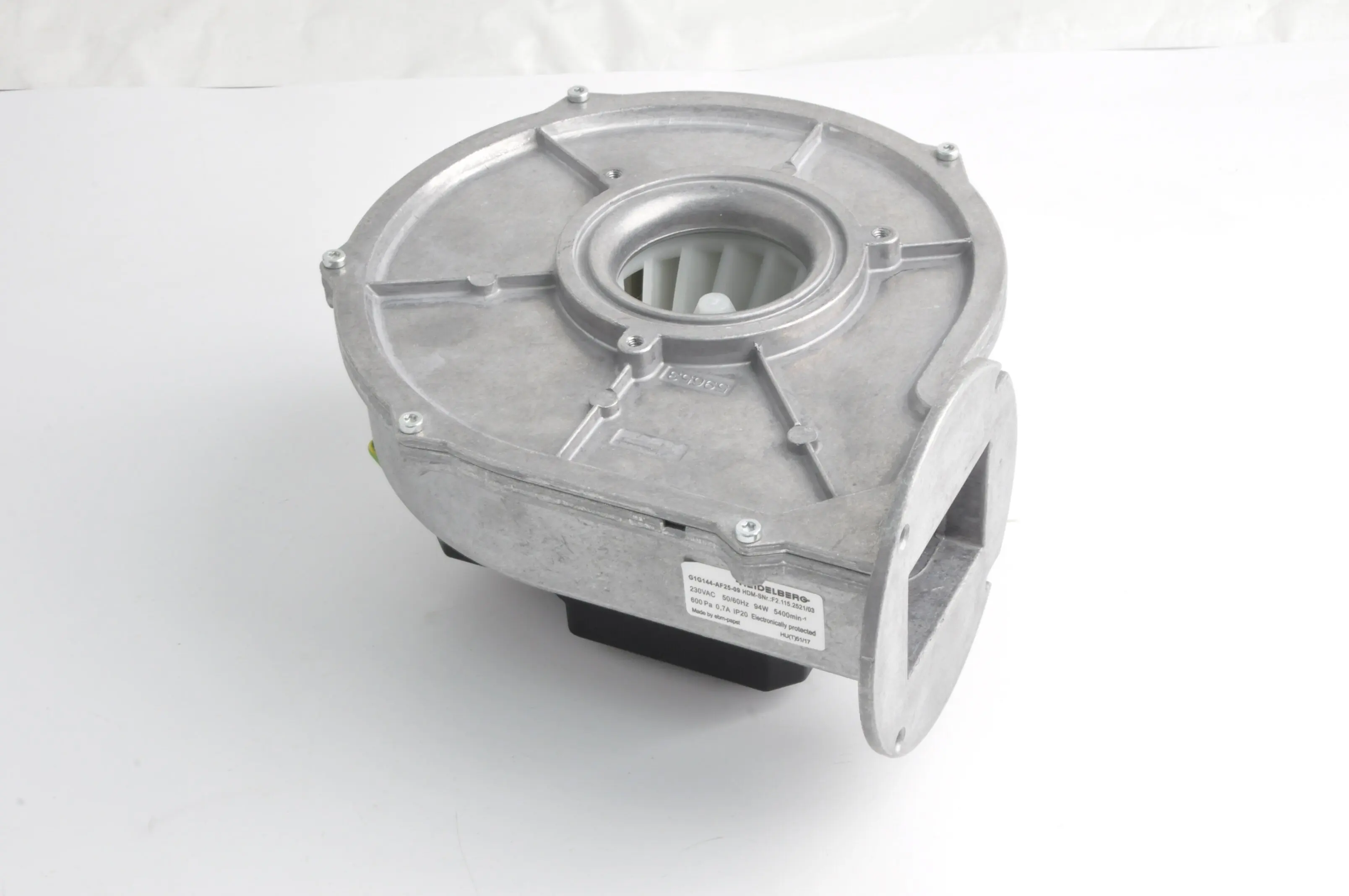 Nowy wentylator dmuchawa pompa powietrza F2.115.2521 SM102 CD102 do maszyn offsetowych Heidelberg, akcesoria