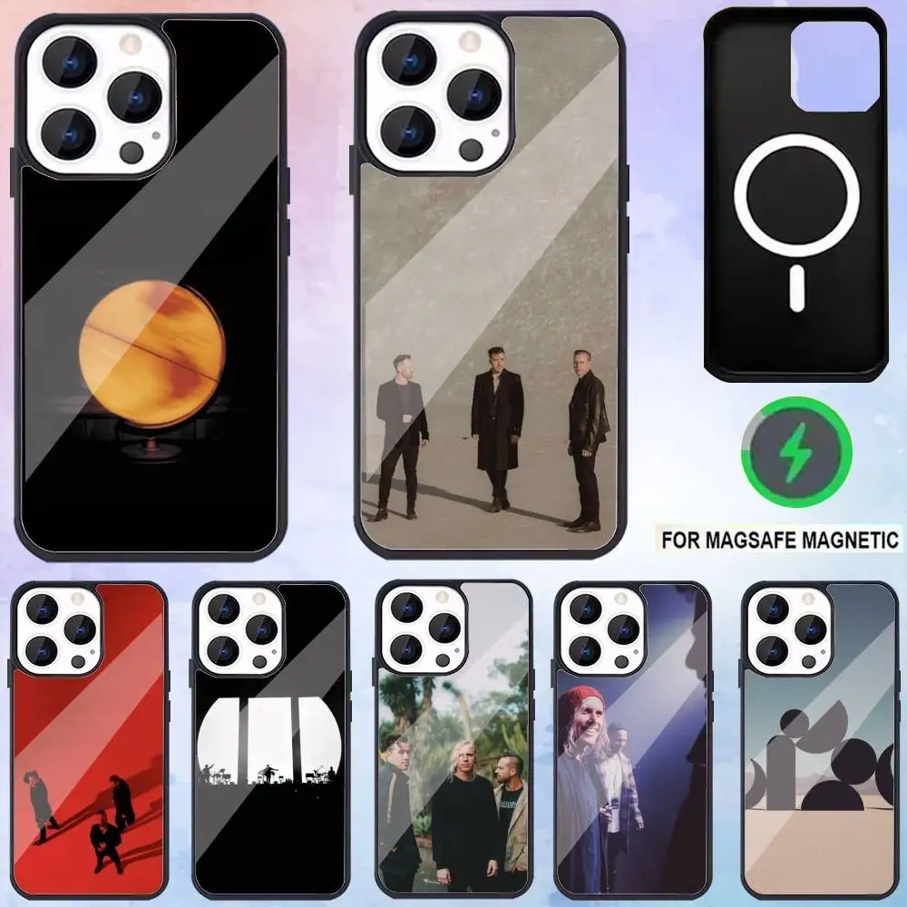 

R-rufus Du Sol Inhale Exhale Phone Case For iPhone17,16,15,14,13,12,11 Plus,Pro Max Magnetic For Magsafe Wireless Charging