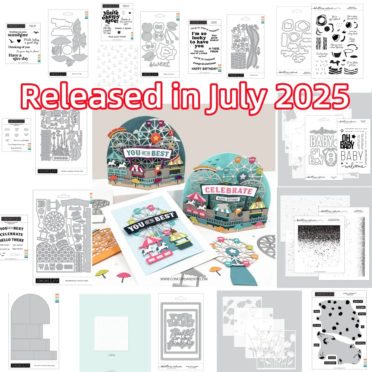 

Boardwalk Stacks Metal Cutting Dies Clear Stamps Stencil for DIY Making Card Scrapbook Embossed Craft Template Decoration 2025