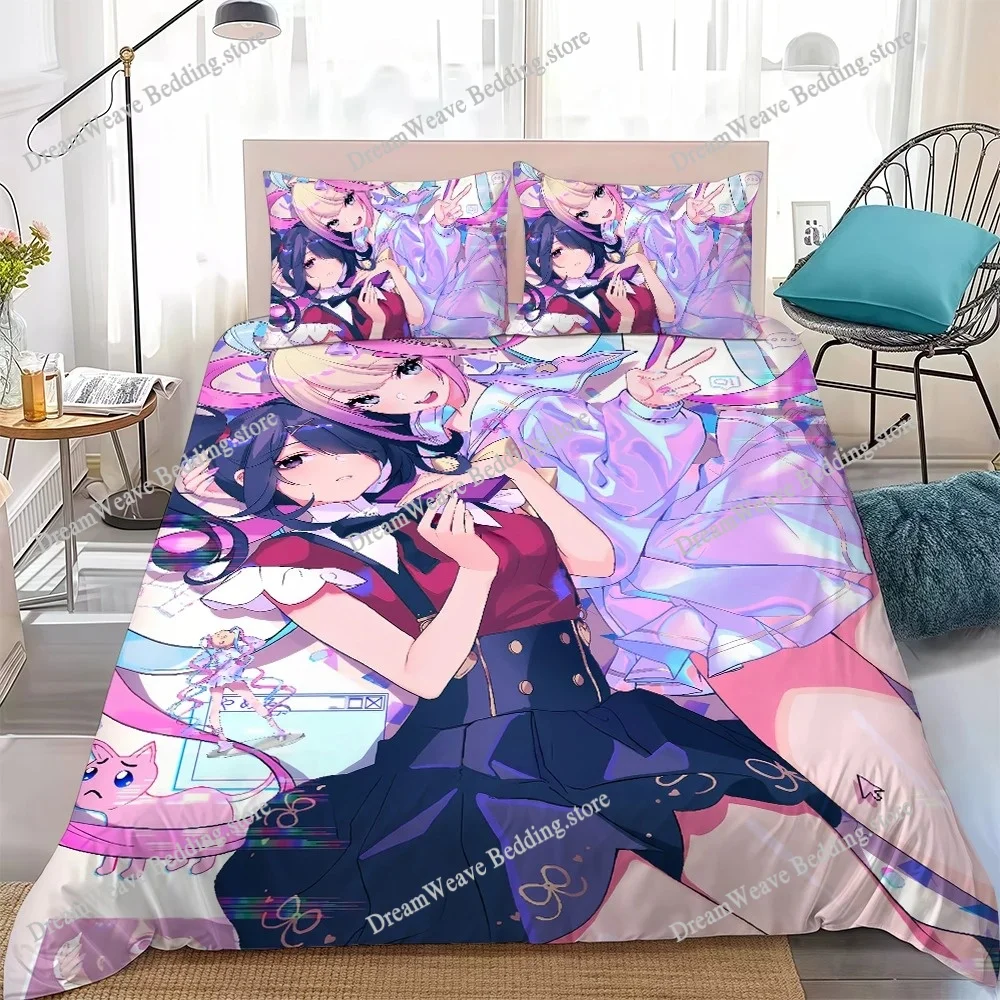 

Game N-Needy Streamer Overload Duvet Cover Set Home Style Bedding Soft Laundry Cotton Bed Student Dormitory Gift