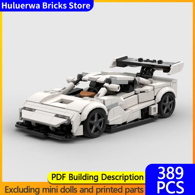 

Модель скоростного гиперкара MOC, строительные кирпичи GMSV S1 LM WEC IMSA Le Mans, модульные технологии, подарки, праздник, сборка, детский игрушечный костюм