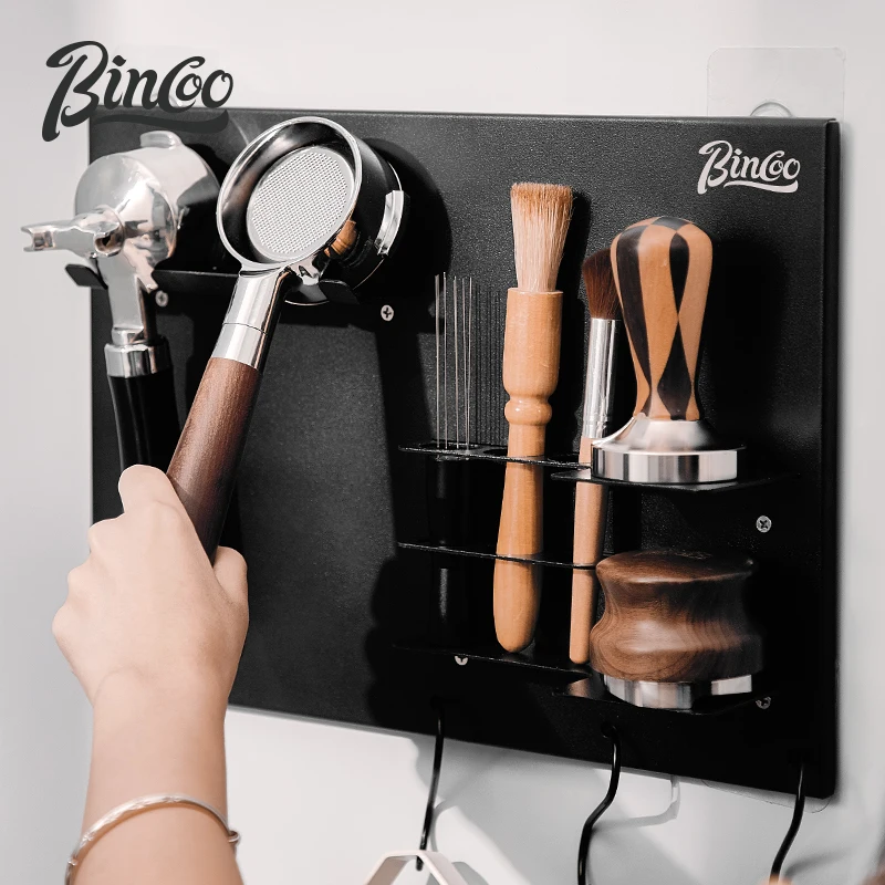 Imagem -05 - Bincoo Café Portafilter Suporte de Filtro de Café Espresso Auto-adesivo 51 mm 54 mm 58 mm Wall Mounted Rack Coffe Rack de Parede