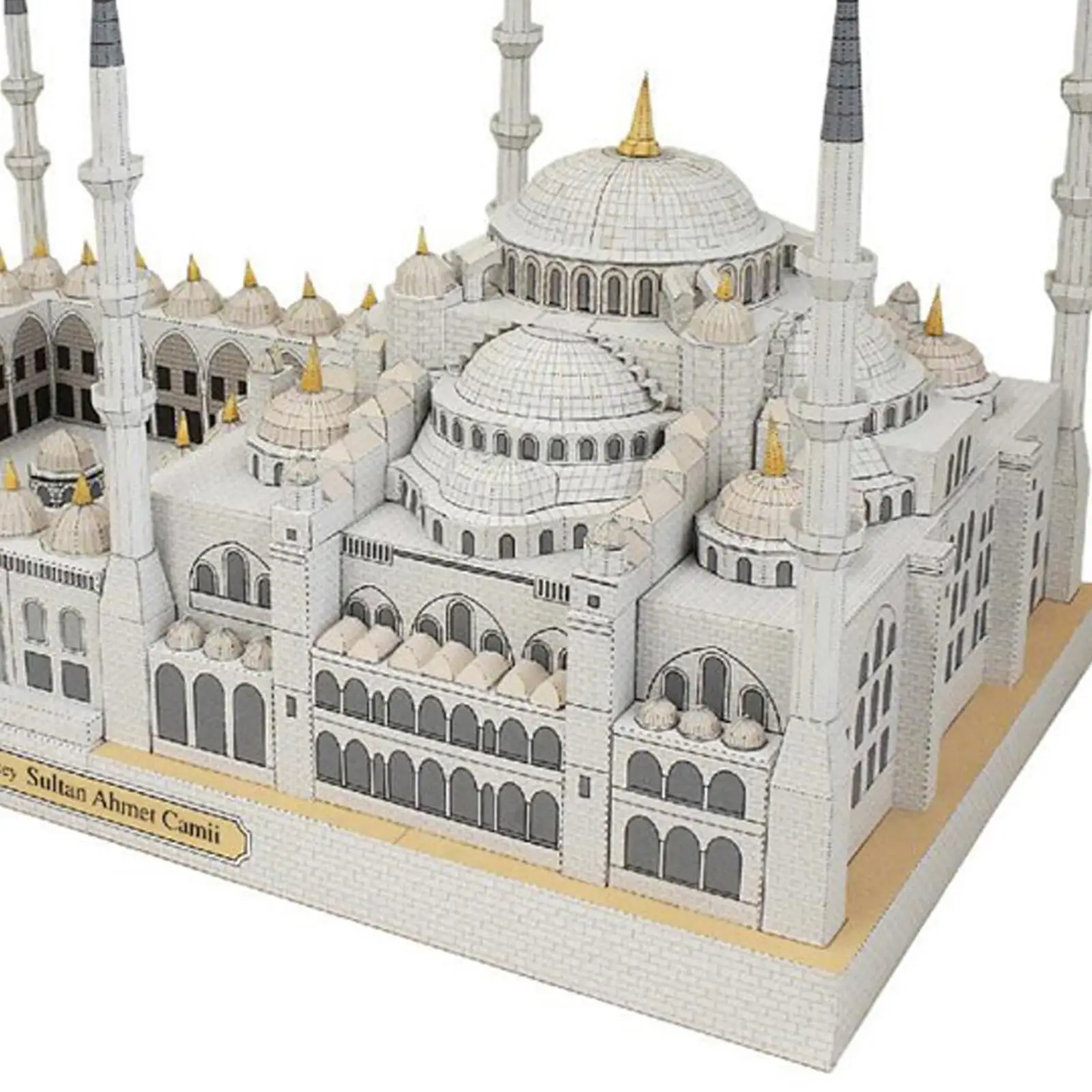 Turkey Mosque Architecture Model Kits Gift Collectable Brain Teaser 3D Puzzles