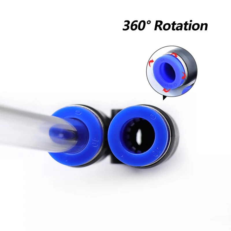 5/10PCS Pneumatic Fittings PY/PU/PV/PE Serie Air/Water Pipes Quick Release Connector Plastic Hose Couplings PU 4 6 8 10 12 16mm