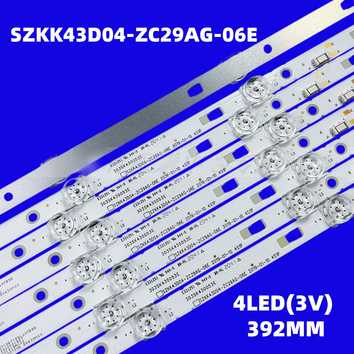 striscia-led-per-tl012-tl024-szkk43d04-zc29ag-06e-303sk430053e-v430fhb-n10-43fhd-szkk43d04-zc29ag-06d-303sk430053d-f43e8000k