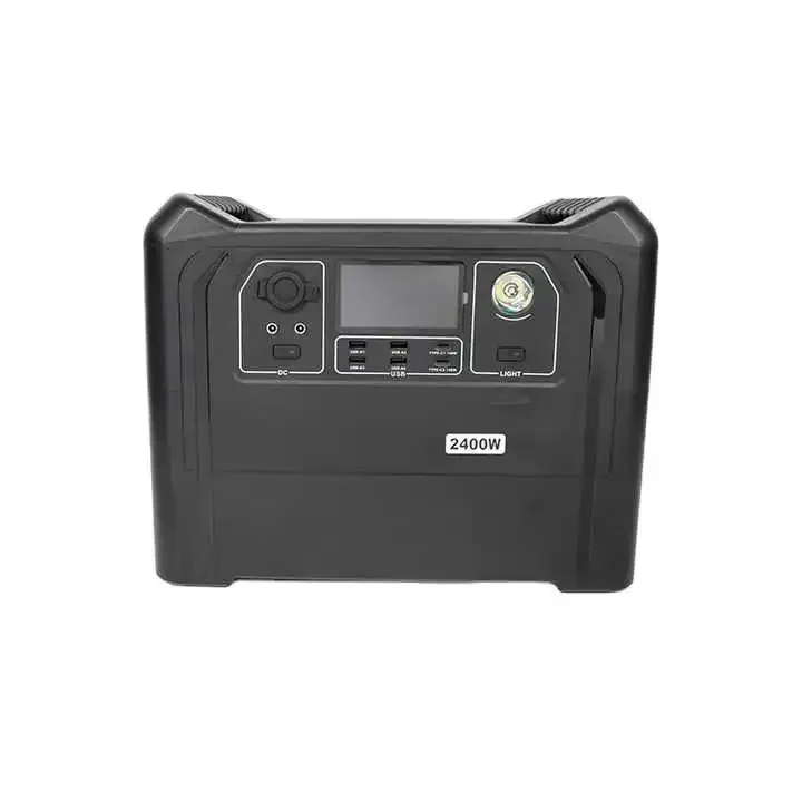 Wholesale Solar Power Bank Portable 120V 2300W 2400W Emergency Portable Power Station for Outdoor Camping