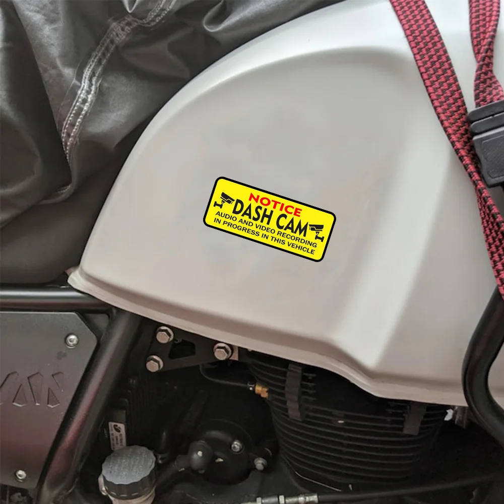 Sticker Dialogue Notification Driving Recorder Vinyl Sticker