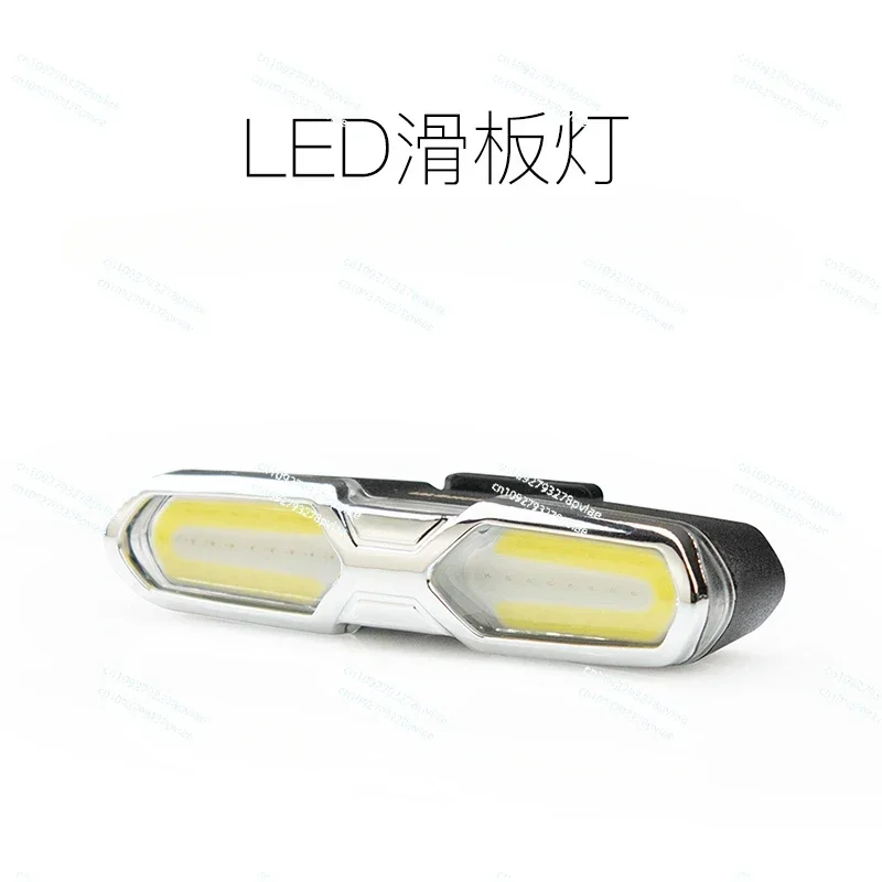 

Tri Color Cool Skateboard Comes with Bracket Land Rush Long Board Luminous Skateboard