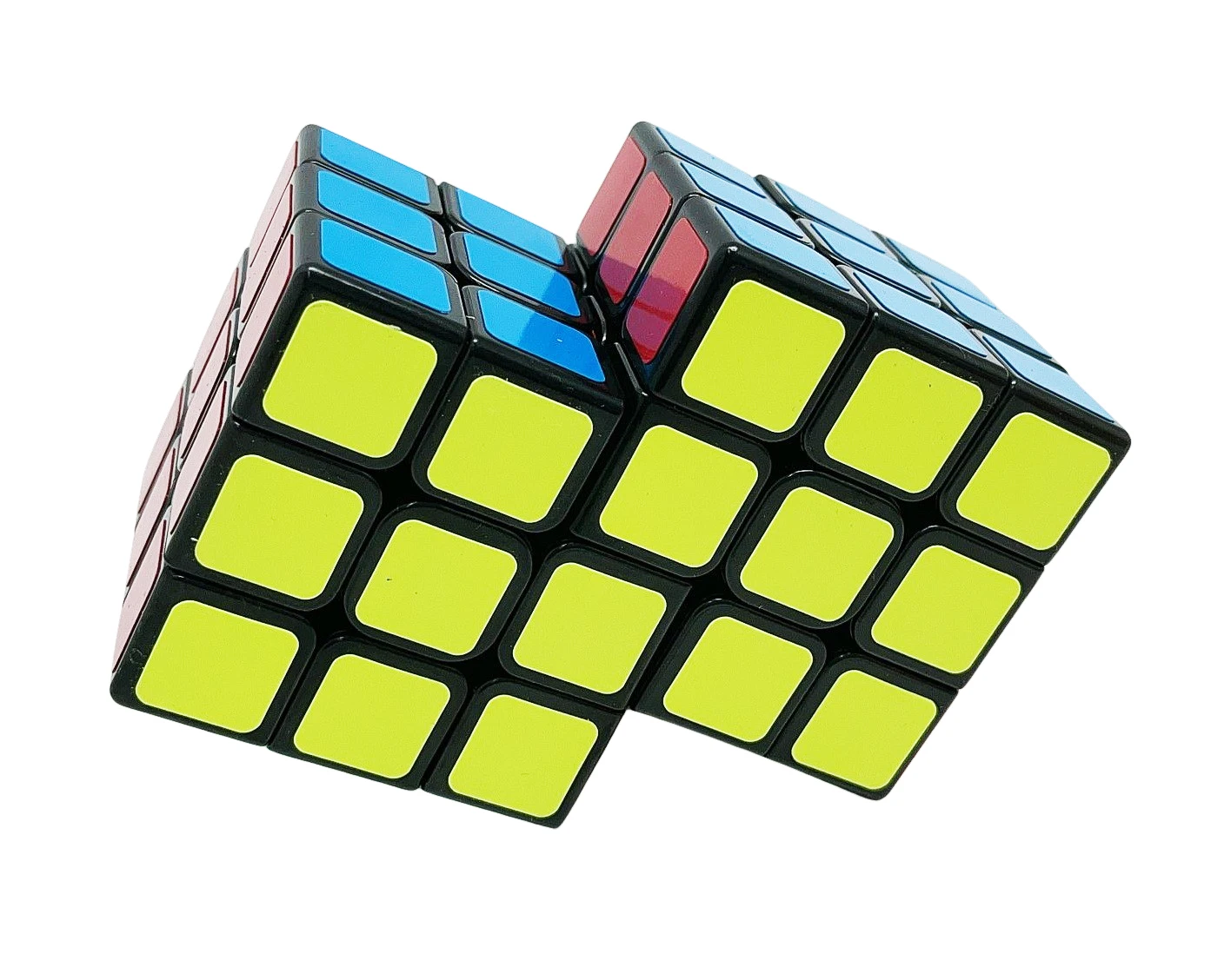 كالفين 3x3 مكعب مزدوج II المكعب السحري لغز مكعب المهنية لغز اللعب ألعاب تعليمية الأطفال هدية كوبو ماجيكو لغز