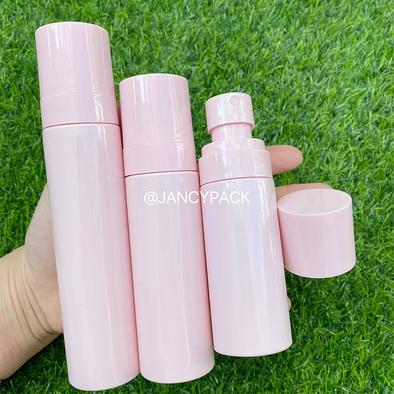 

100/80/60ML Portable Refillable Perfume Spray Bottle Empty Cosmetic Containers Pink Atomizer Bottling Women Outdoor Travel Tool