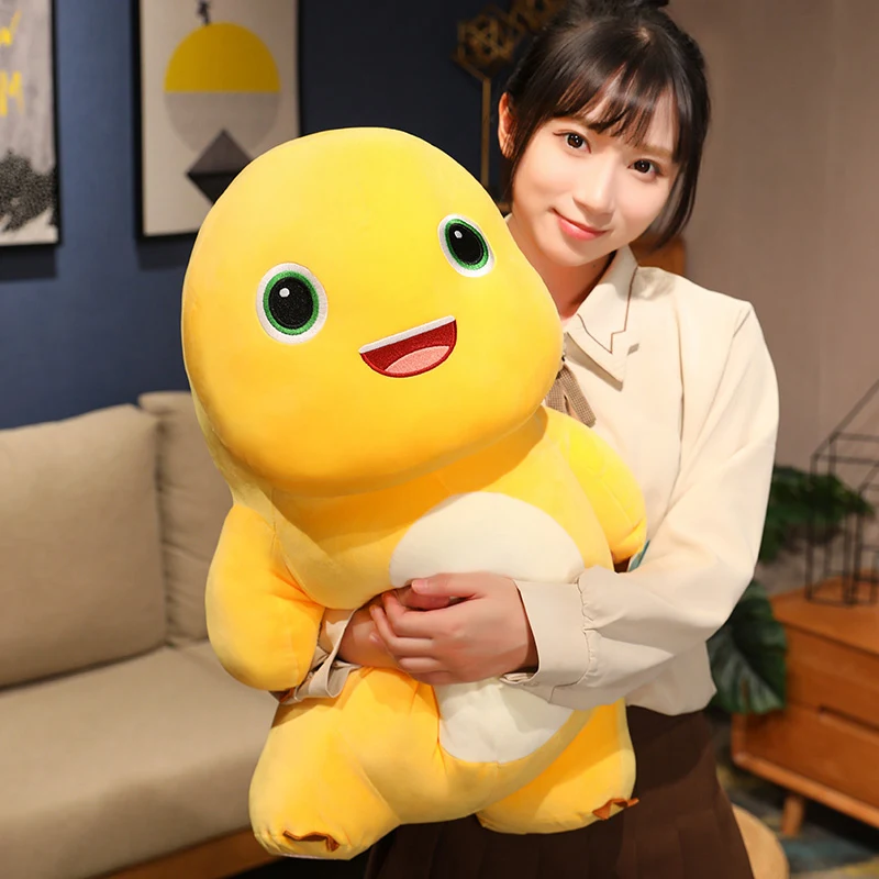 Grande taille Nailong Peluches jouets sourire dinosaure idiot Peluche Peluche Anime dessin animé oreiller chambre décor pour enfants cadeau de noël