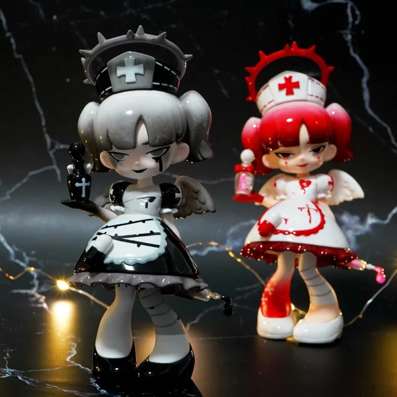 

YANDERE GIRLS Lucky Series Anime Figures Blind Box Model Doll Desktop Decoration Cartoon Decor Toys Ornament Collection Gifts