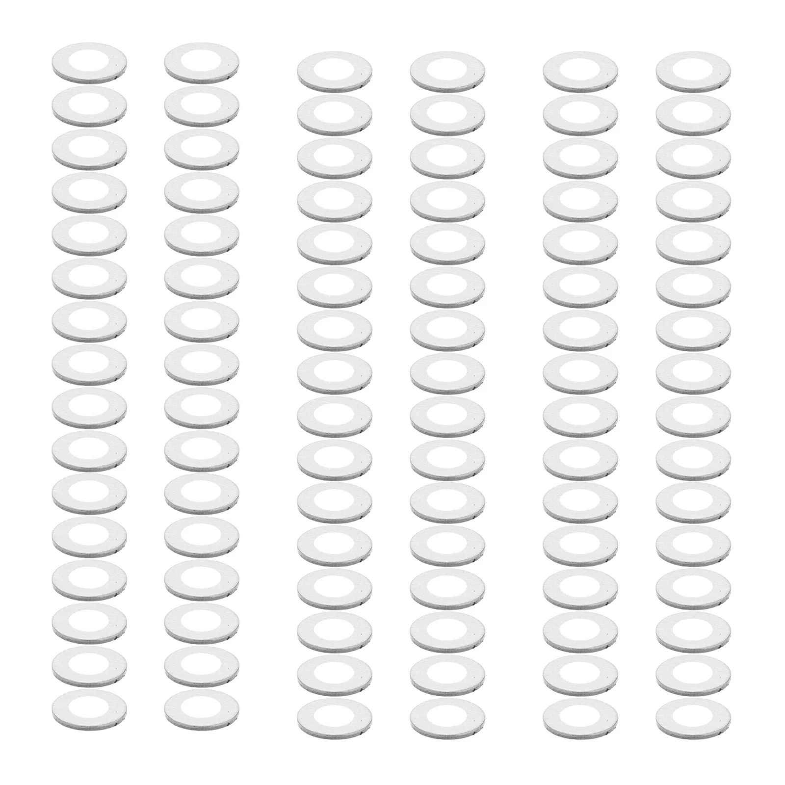 200 pcs Glasses Flat Washers Eyeglass Frame Repair Kit Rimless Metal Pads Optical Spacers Fixing Hardware Accessories