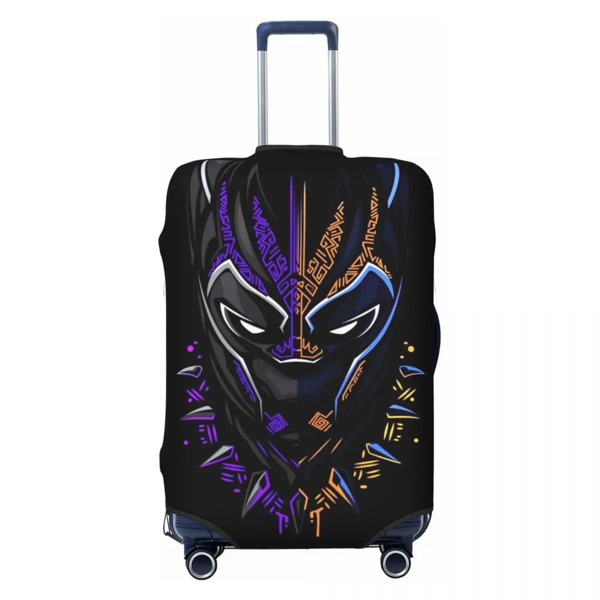 

Custom Blacks Panthers Movie Luggage Cover Funny Suitcase Protector Covers Suit For 18-32 inch