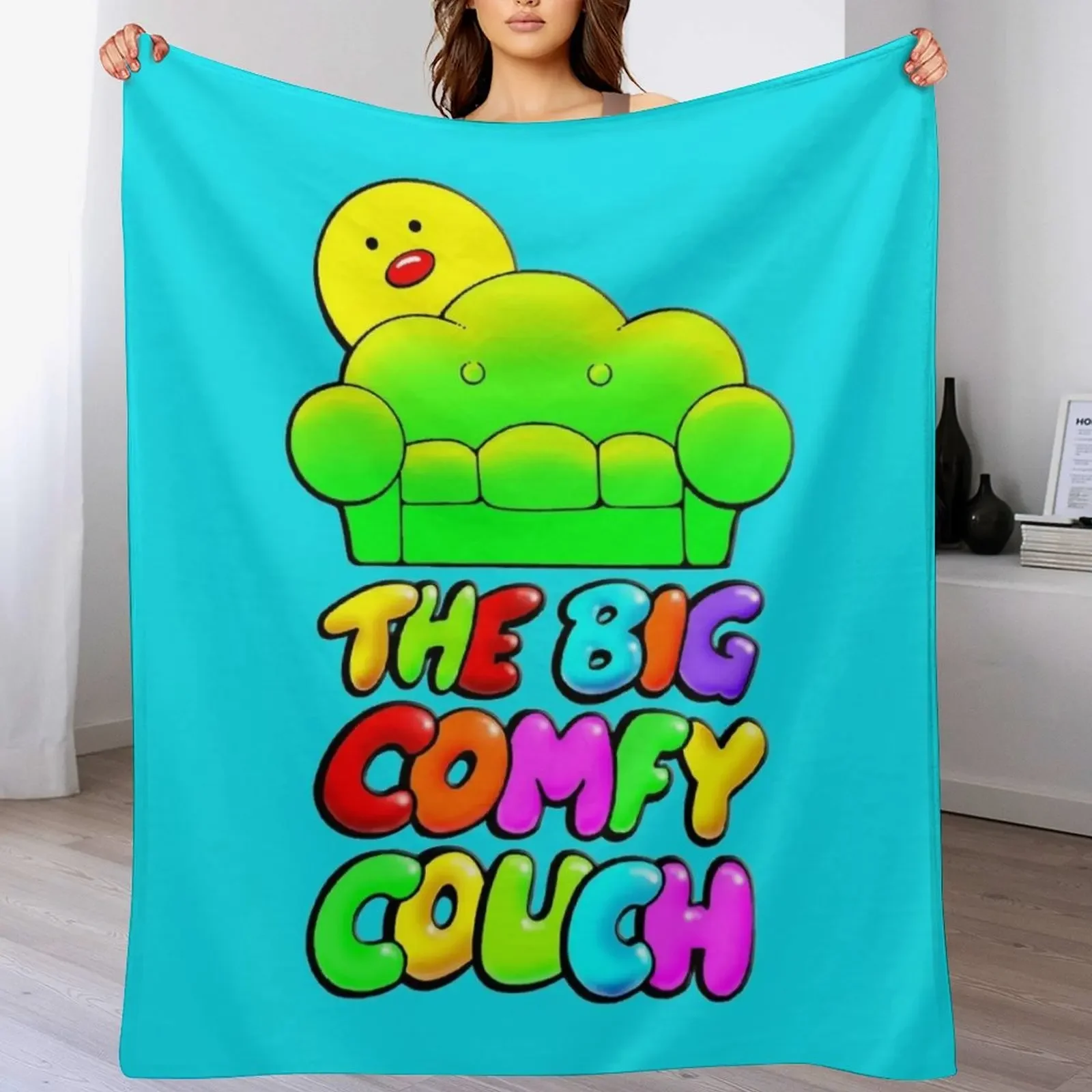 

The Big Comfy Couch Throw Blanket Baby wednesday For Baby Blankets