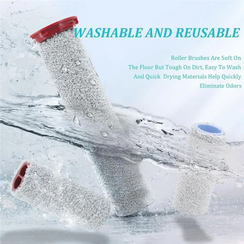 AT05-Replacement Parts Brush Roller And Vacuum Cleaner Filter For Roborock Dyad Pro/Combo Vacuum Cleaner HEPA Filters