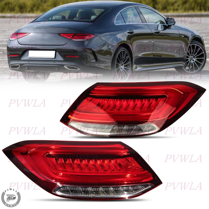 

LED Tail Lights For Benz W257 C257 CLS260/300/320/350/450 2018 2019 2020 2021 2022 2023 Turn Signal Rear Brake Lamp 2579062800