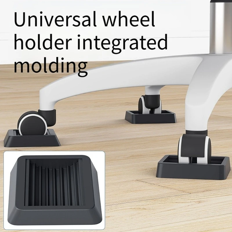 Y6GD Strong TPU Furniture Pad Heavy Duty Furniture Fixing Pad Quiet Operation for Noise Reduction & Floor Safeguarding