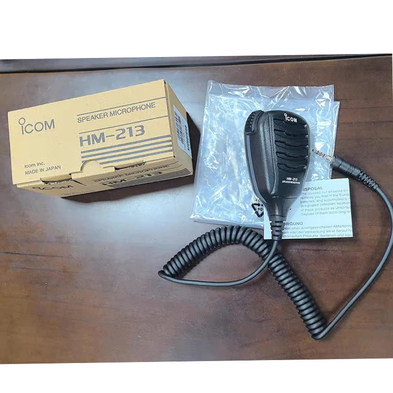 ICOM AI KeMu Floating Waterproof Hand Microphones HM - 213 IC - M33 M34 / M25 M2-M24 / M23 / M36 / M30 Interphone Shoulder Micro