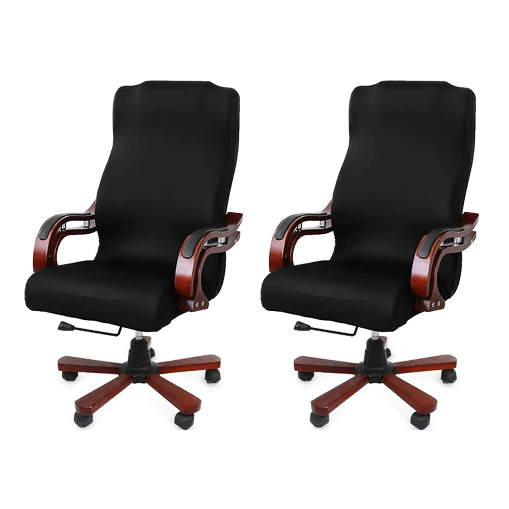 SEWS-2X Office Chair Cover Computer Chair Boss Chair Cover Modern Simplism Style High Back Large Size (Chair Not Included)