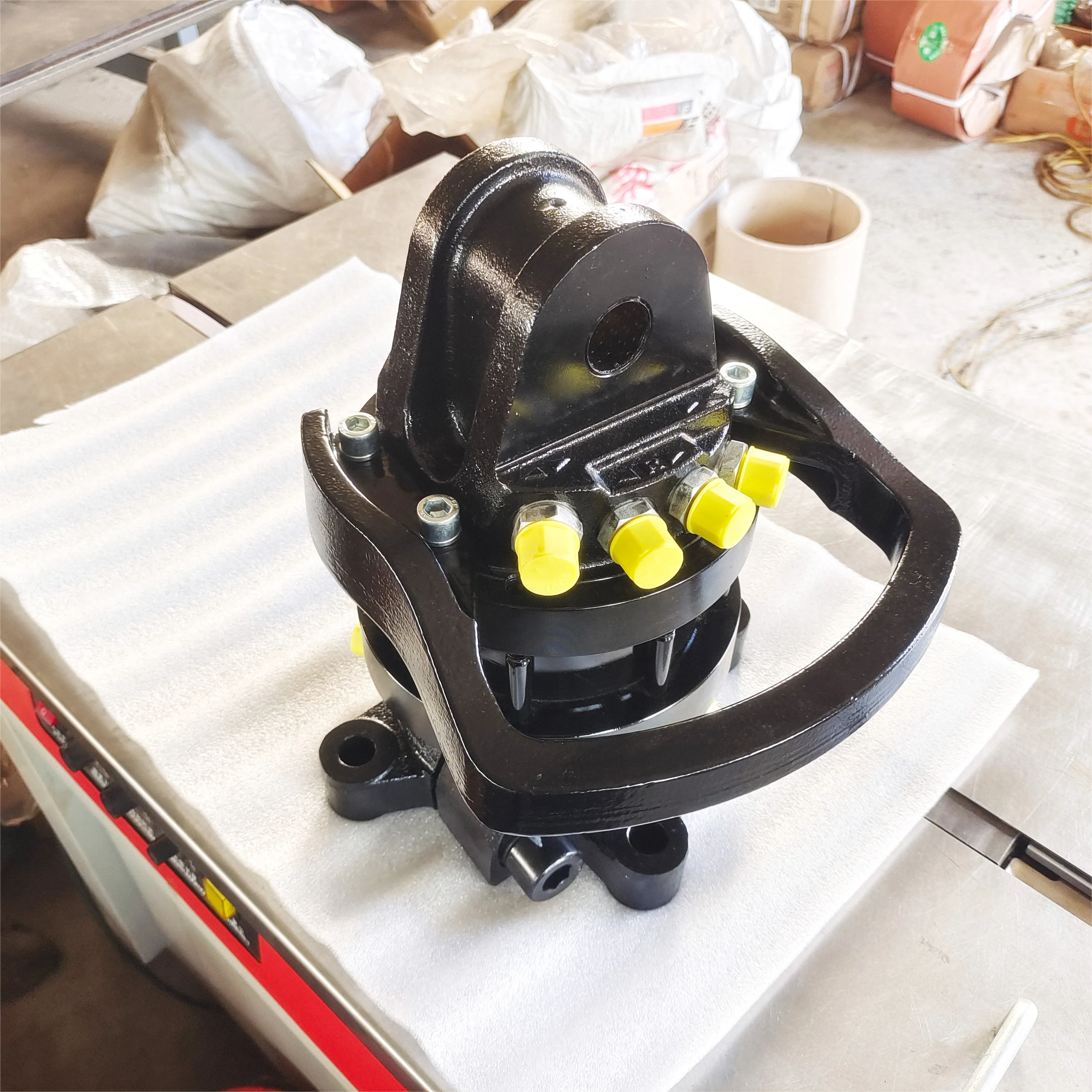 

Forest Machinery Grapple Rotator Hydraulic Rotor On Grab Equipment
