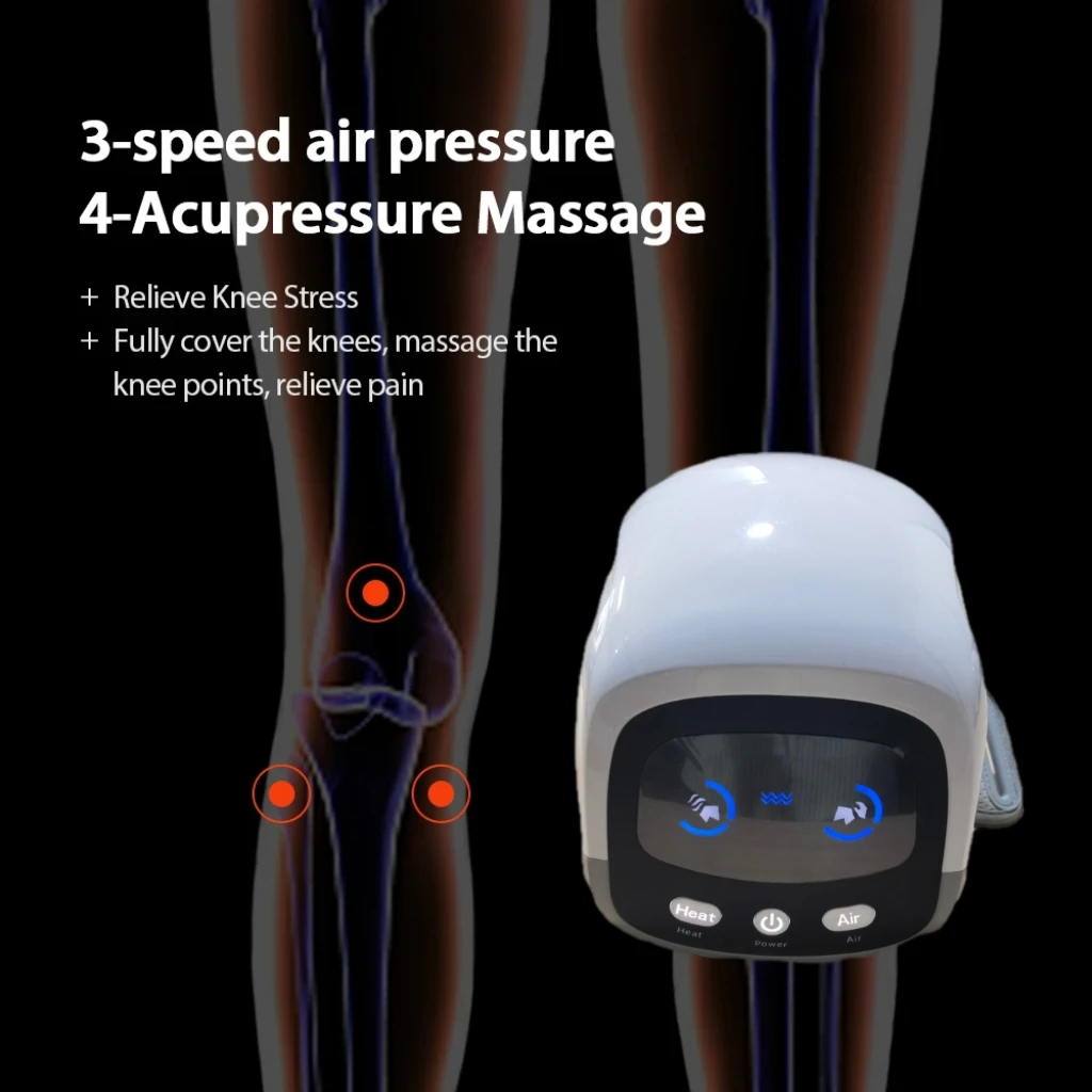 

Беспроводной массажер для колен с вибрацией и подогревом: умное облегчение боли в суставах, портативный прибор для расслабления коленей, подарок