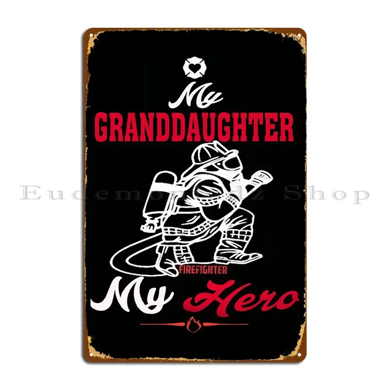 Proud To Be A Firefighter Metal Signs Customize Wall Decor Garage Plaques Designing Party Tin Sign Poster