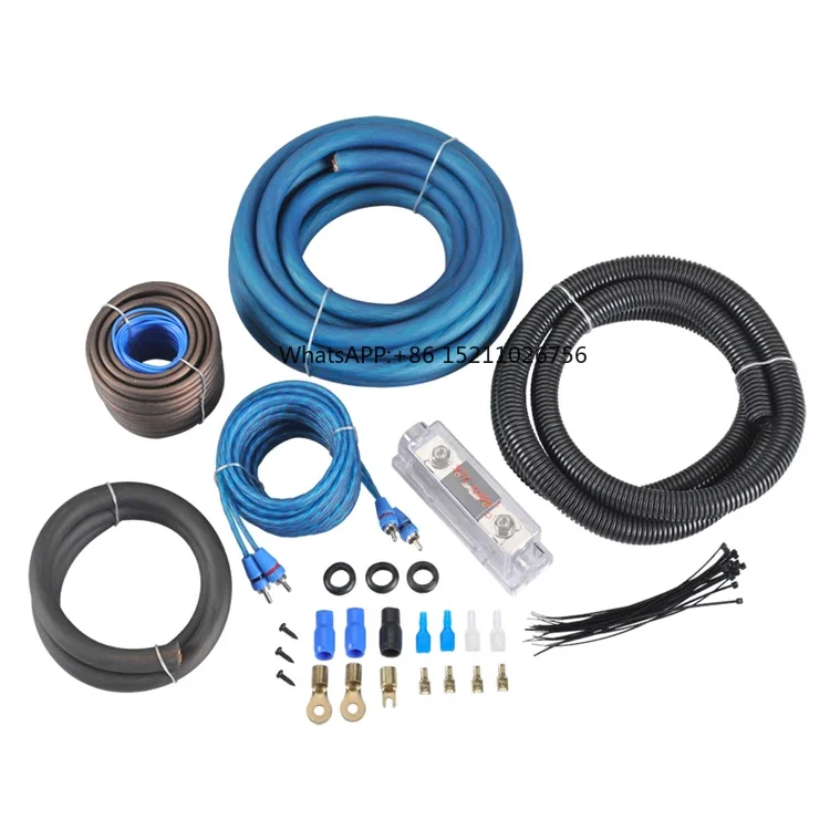 

Wholesalers Audio Subwoofer Power Cable AMP Car Amplifier Wiring Kits