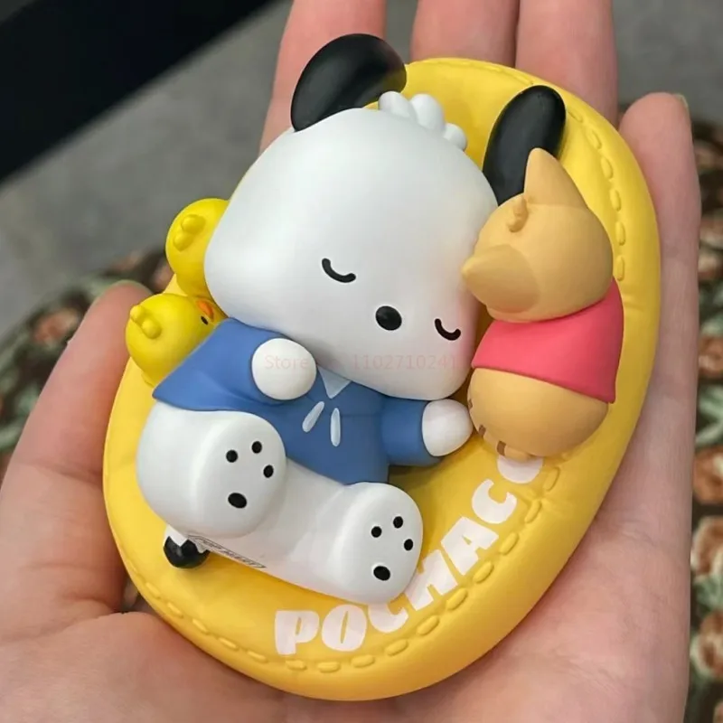 Sanrio กล่องตาบอดนอนหลับอย่างปลอดภัย, mymelody Kuromi pachacco pompurin ของเล่นตกแต่งคริสต์มาสเด็กผู้ชายของขวัญวันเกิดเด็กผู้หญิง