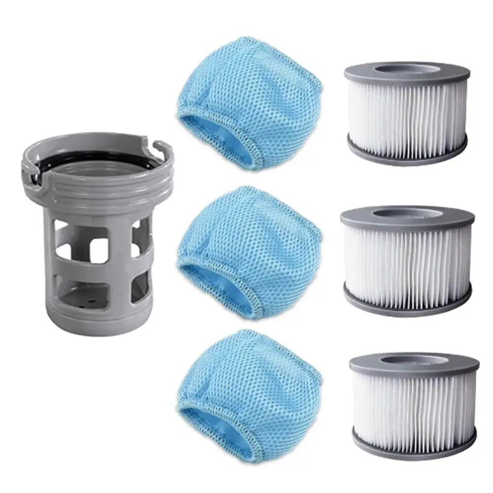 

For Hot Tubs Filter Holder Accessories PVC Package Content Filter Removes Dirt Replacement Filter For Hot Tubs