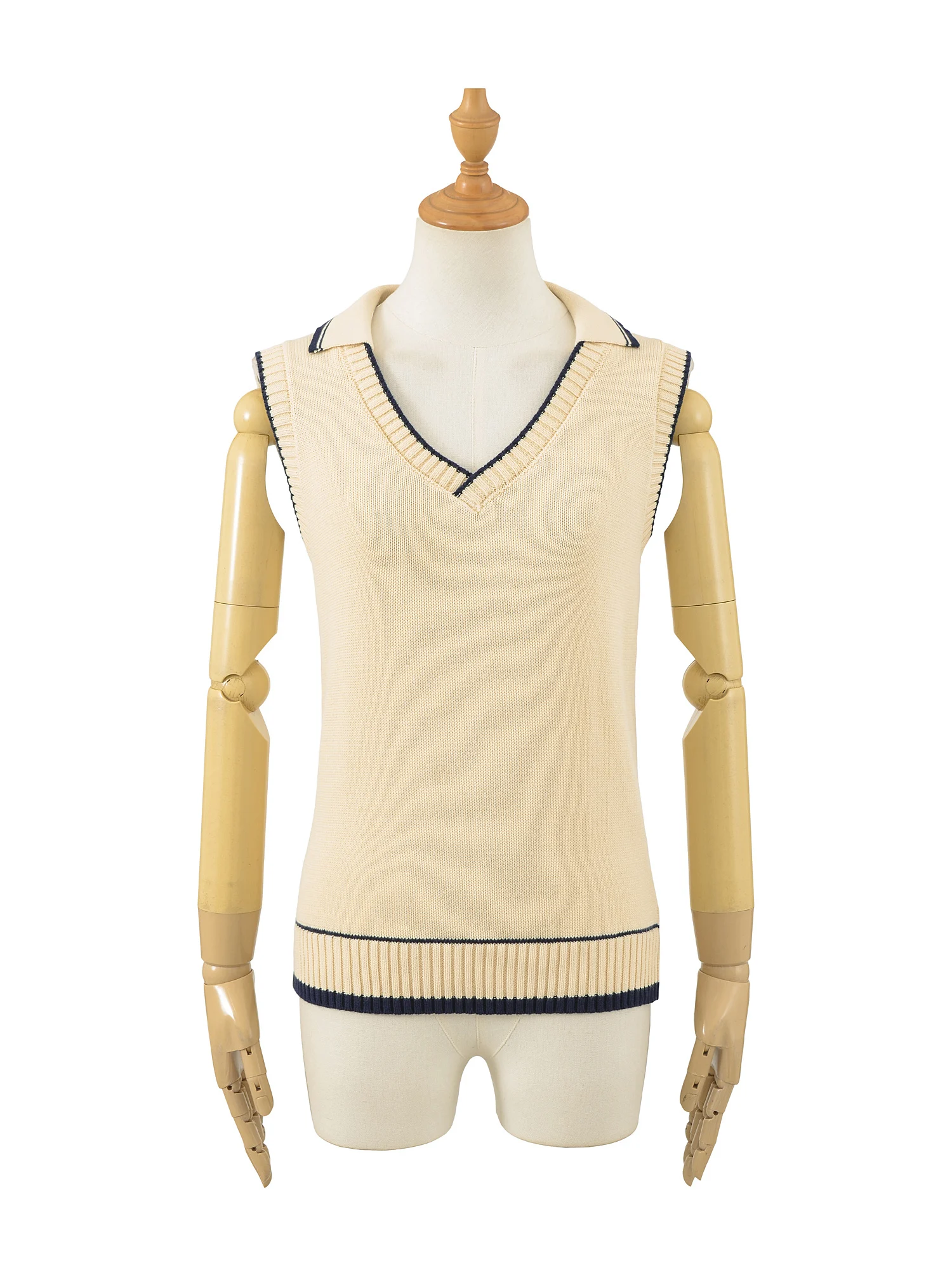 Gilet V-Ne lavorato a maglia slim fit sexy Colore puro sopra la testa American Retro College Sle Faionable Abbigliamento casual Calore garantito