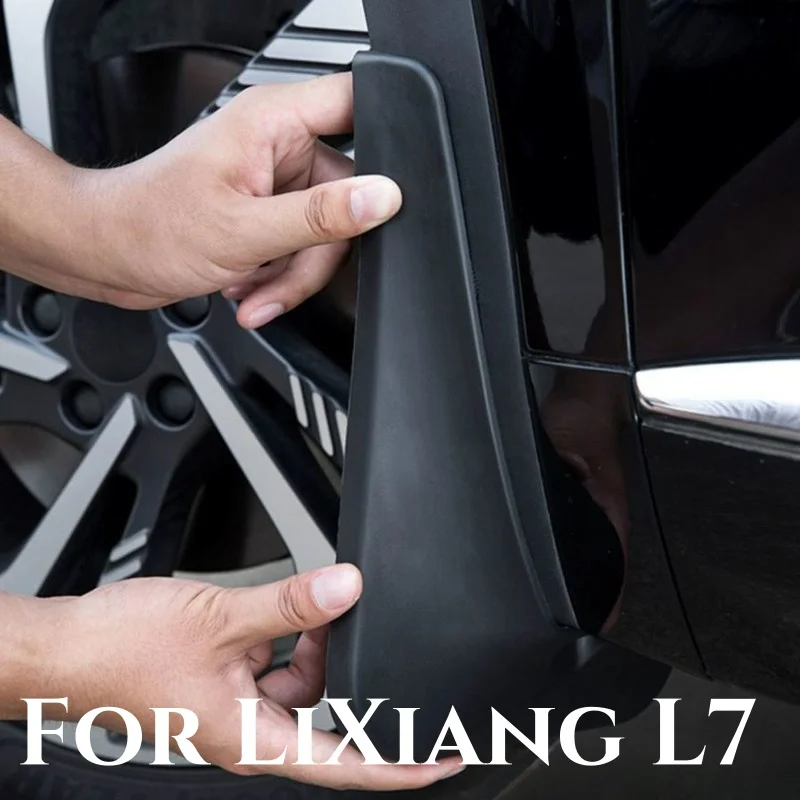 For LiXiang L7 2023 2024 Car Fender Mud Flaps Splash Guards MudFlaps Front Rear Mudguards Auto Accessories