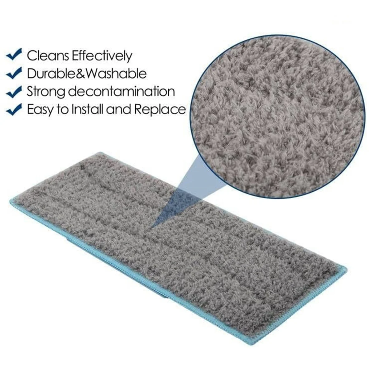 6 عبوات من وسادات الممسحة القابلة للفصل لروبوت سلسلة iRobot Braava Jet M6، ملحقات استبدال وسادة الممسحة M6 القابلة لإعادة الاستخدام
