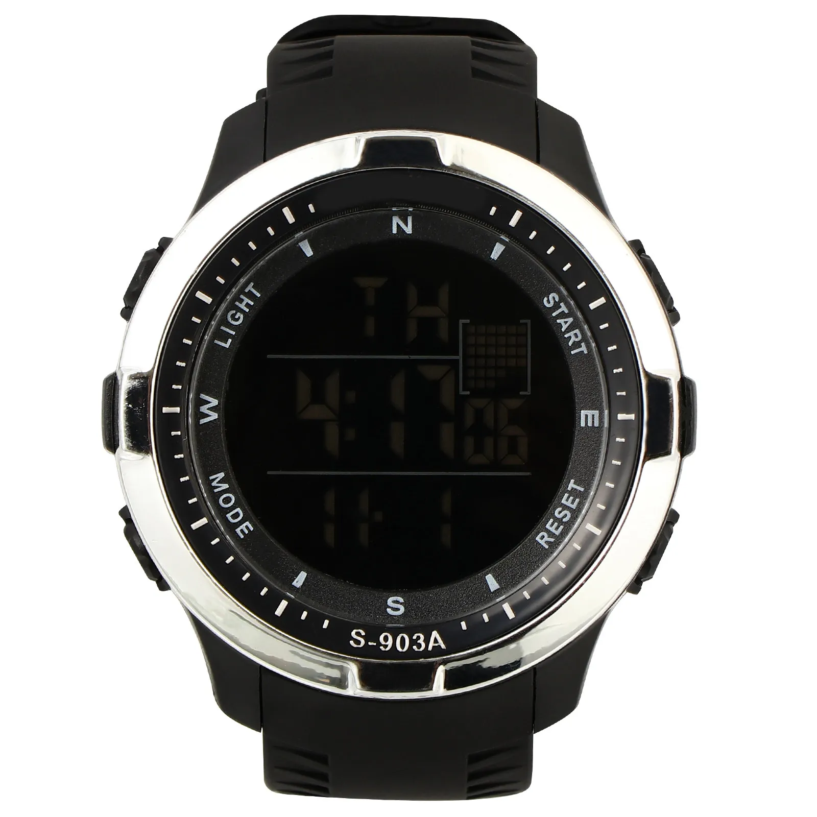 1Pcs High-Durability Luminous Waterproof Electric Wristwatch Simple Digital Watch for Students Outdoor Sports Fashion Electronic