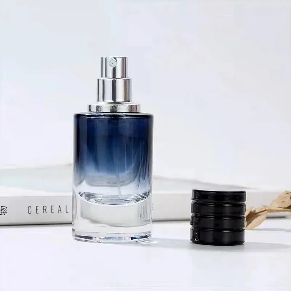 50ml 100ml Fine Mist Spray Bottle Bayonet Perfume Bottle Glass Liquid Empty Atomizer Alcohol Dispenser Portable