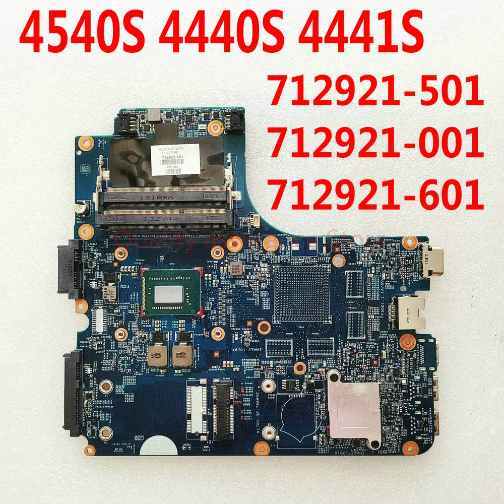 For HP ProBook 4540s Notebook PROBOOK 4440S 4441S Laptop Motherboard 712921-501 712921-601 712921-001 Mainboard DDR3