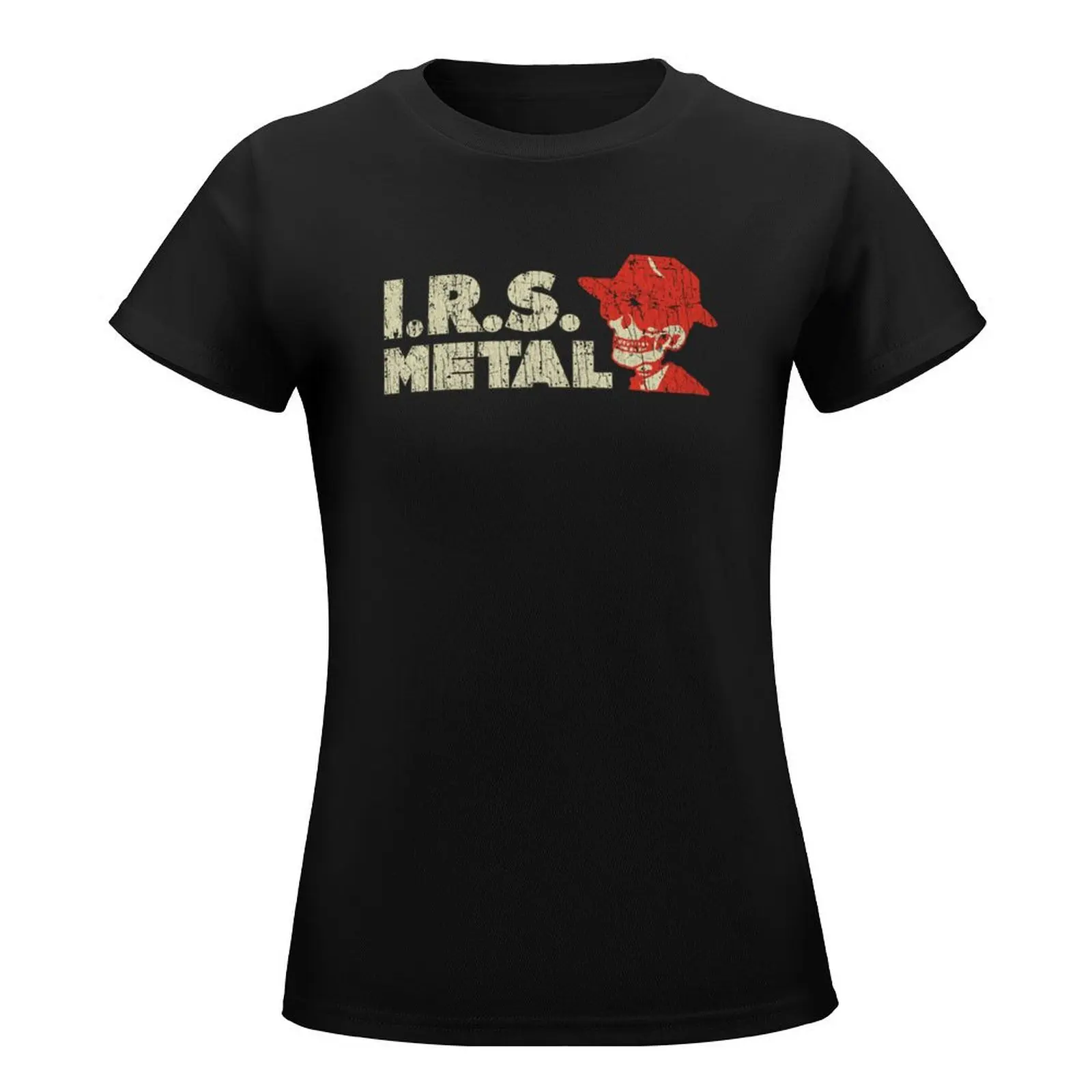 I.R.S. Metal 1988 T-Shirt summer clothes cute tops tees kawaii clothes funny t shirts for Women